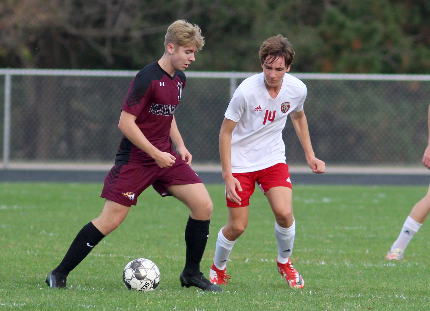 Chi-Hi boys soccer at Menomonie 10-7-21